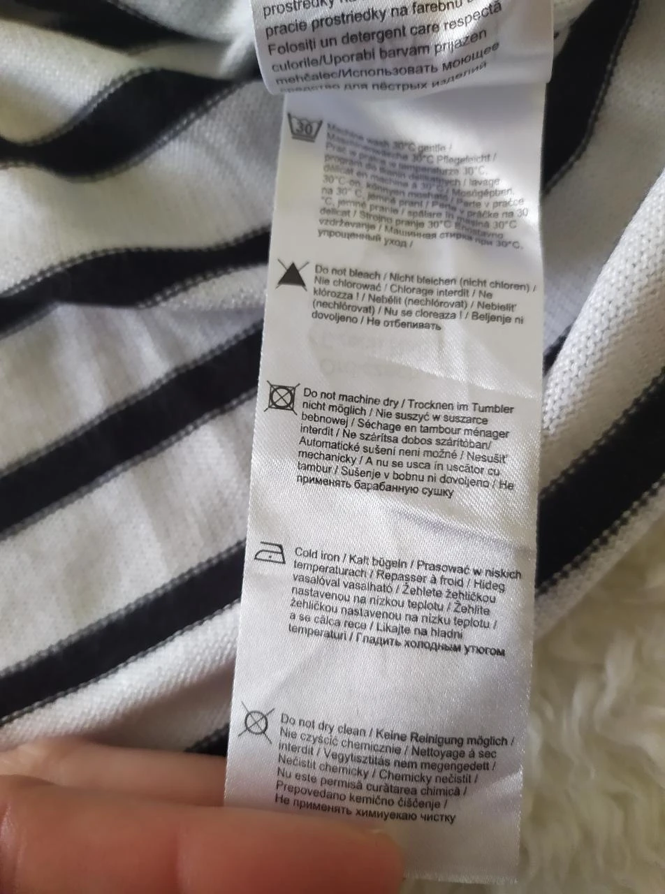 Breton Orsay L Pull rayé à épaules dénudées – photo 10